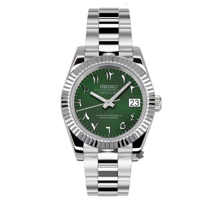 Green Arabic DJ 39mm