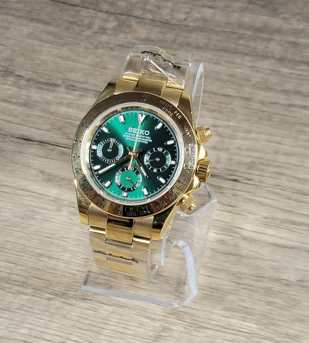 Gold & Green Custom Daytona