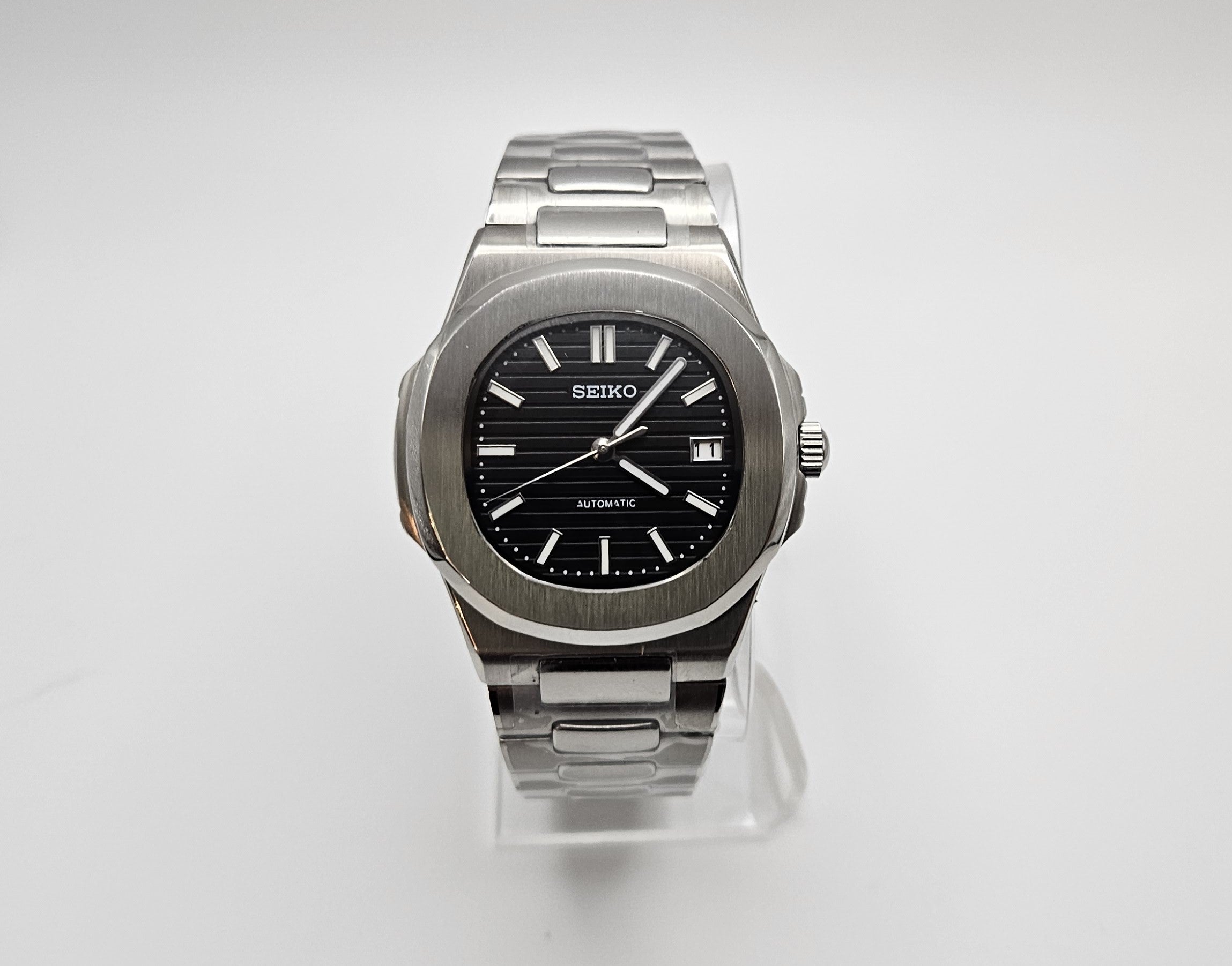 Black Nautilus Watch