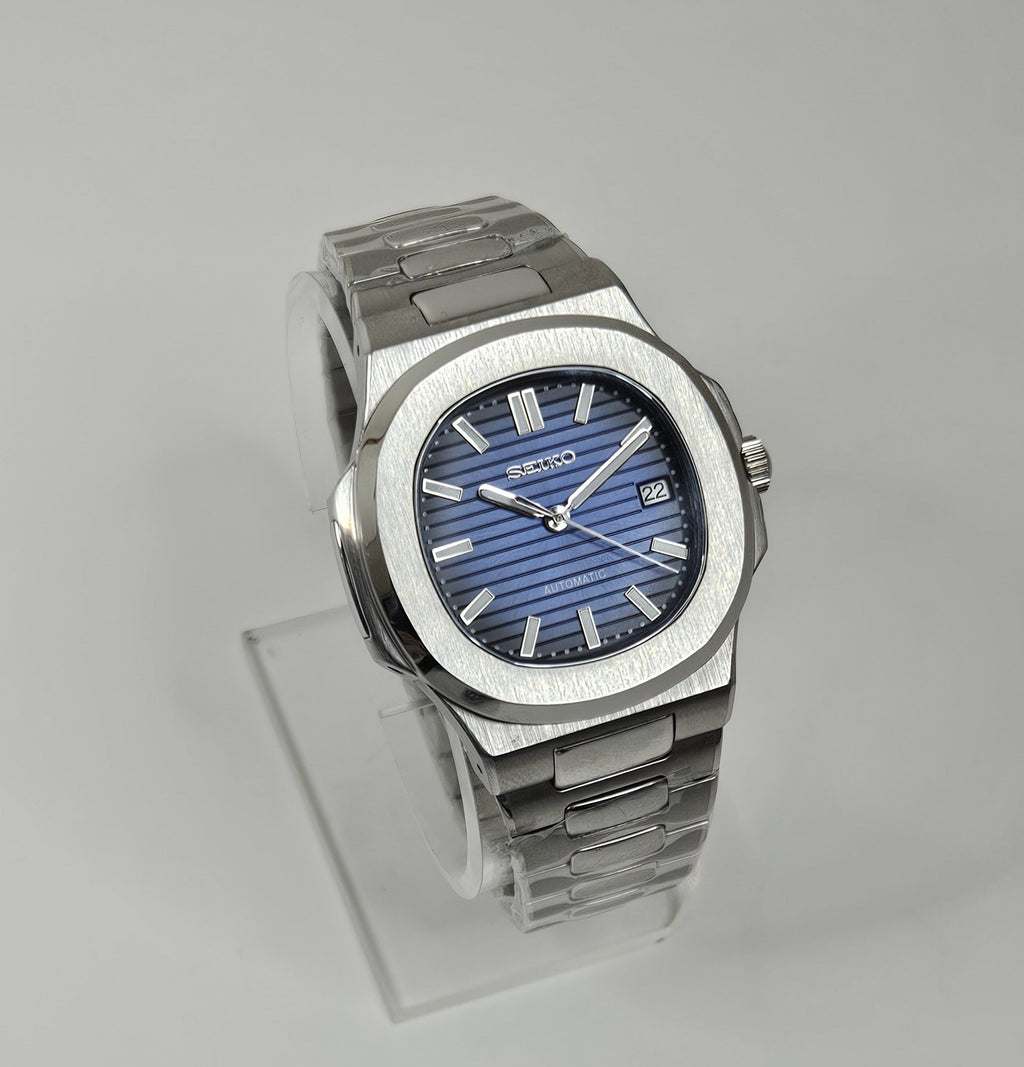 Blue Nautilus Watch