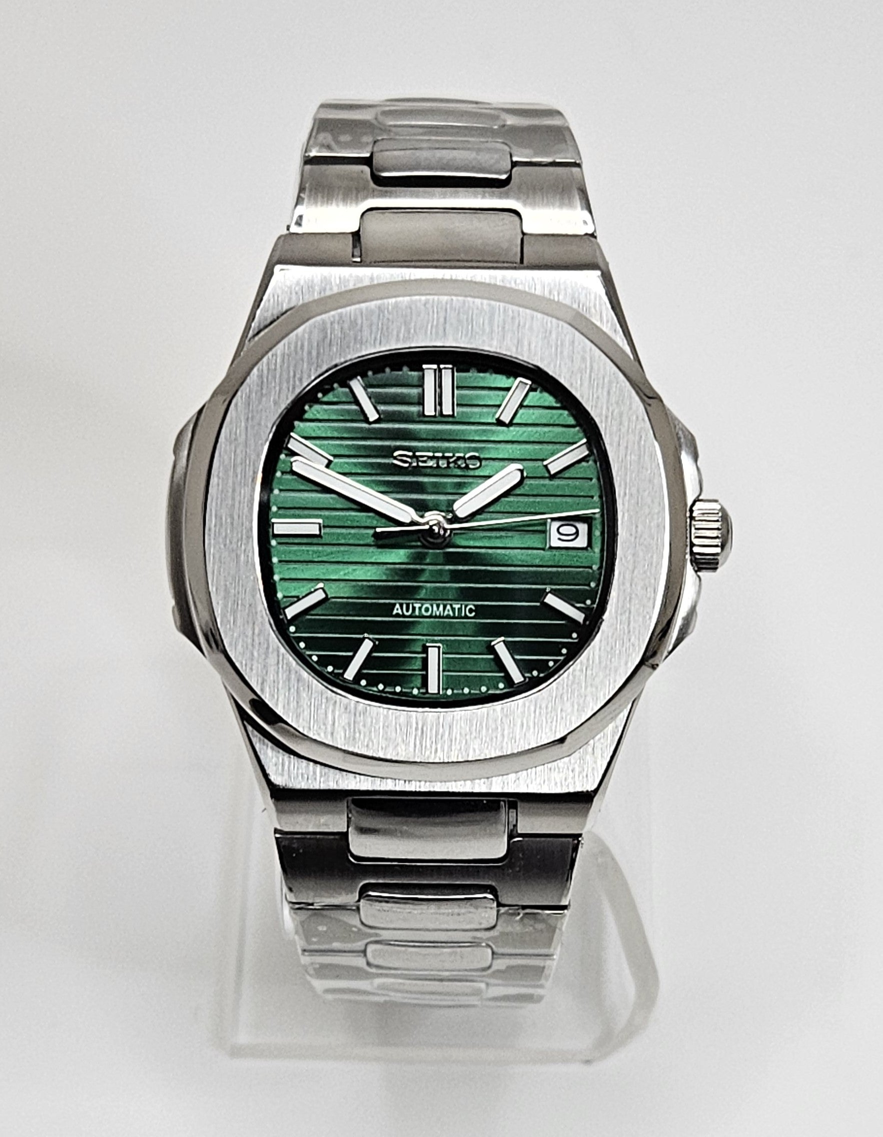 Green Nautilus Watch