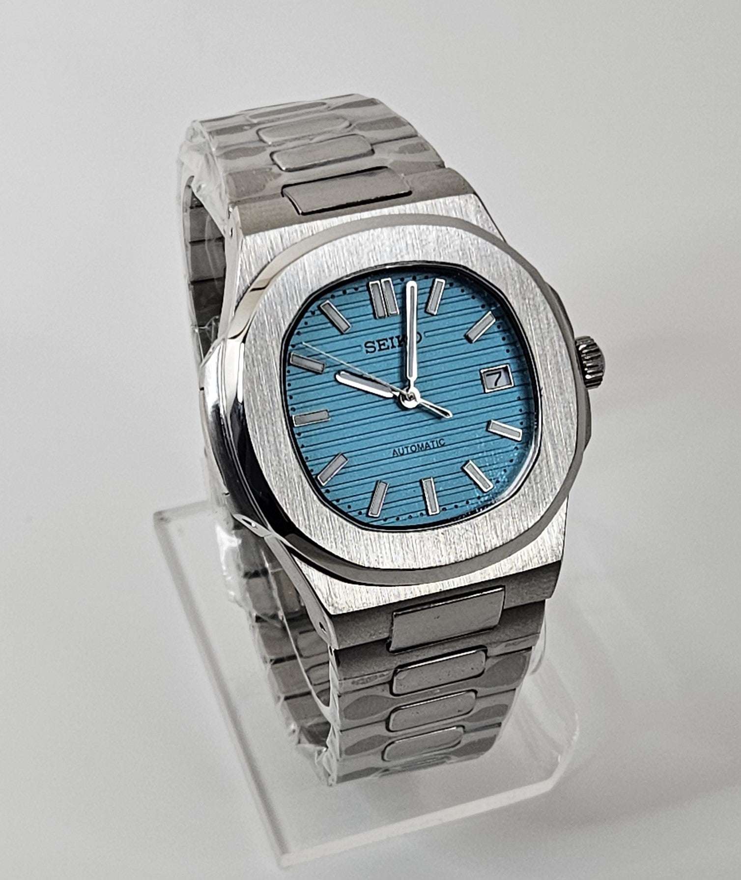 Light Blue Nautilus Watch