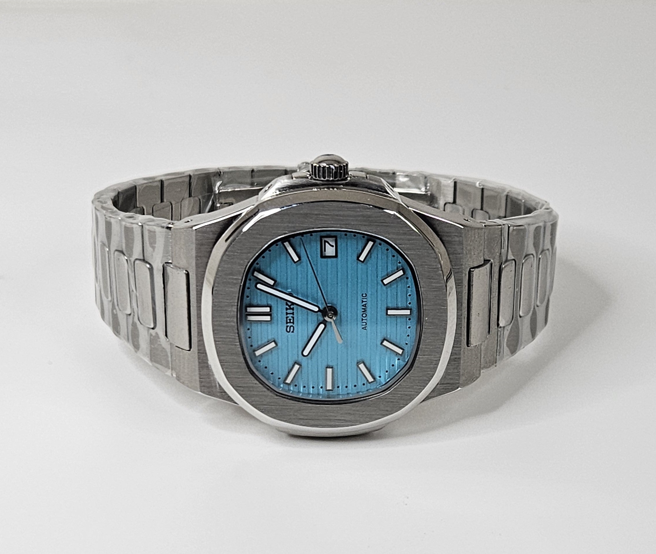 Light Blue Nautilus Watch