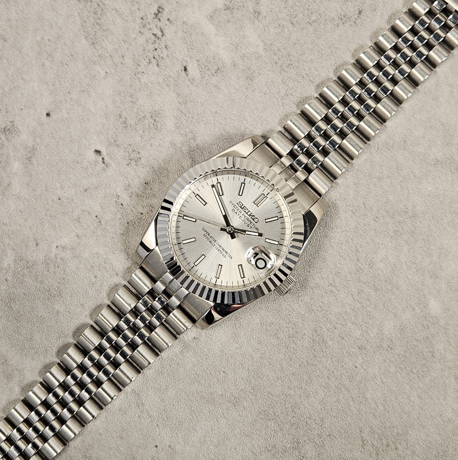 Coloured Dial Date Watch