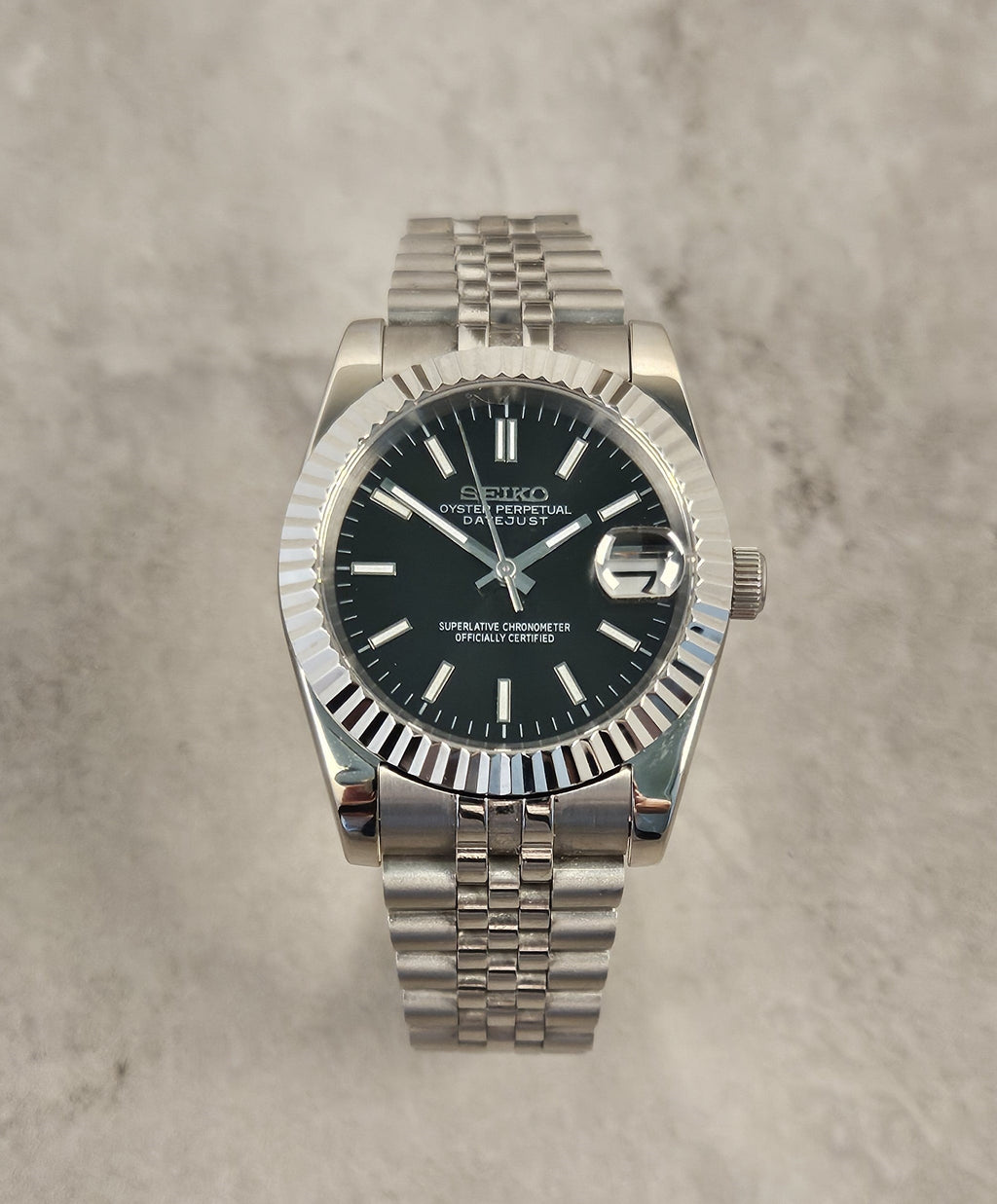 Coloured Dial Date Watch