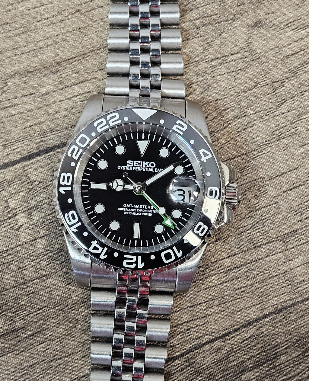 Black GMT Master Watch