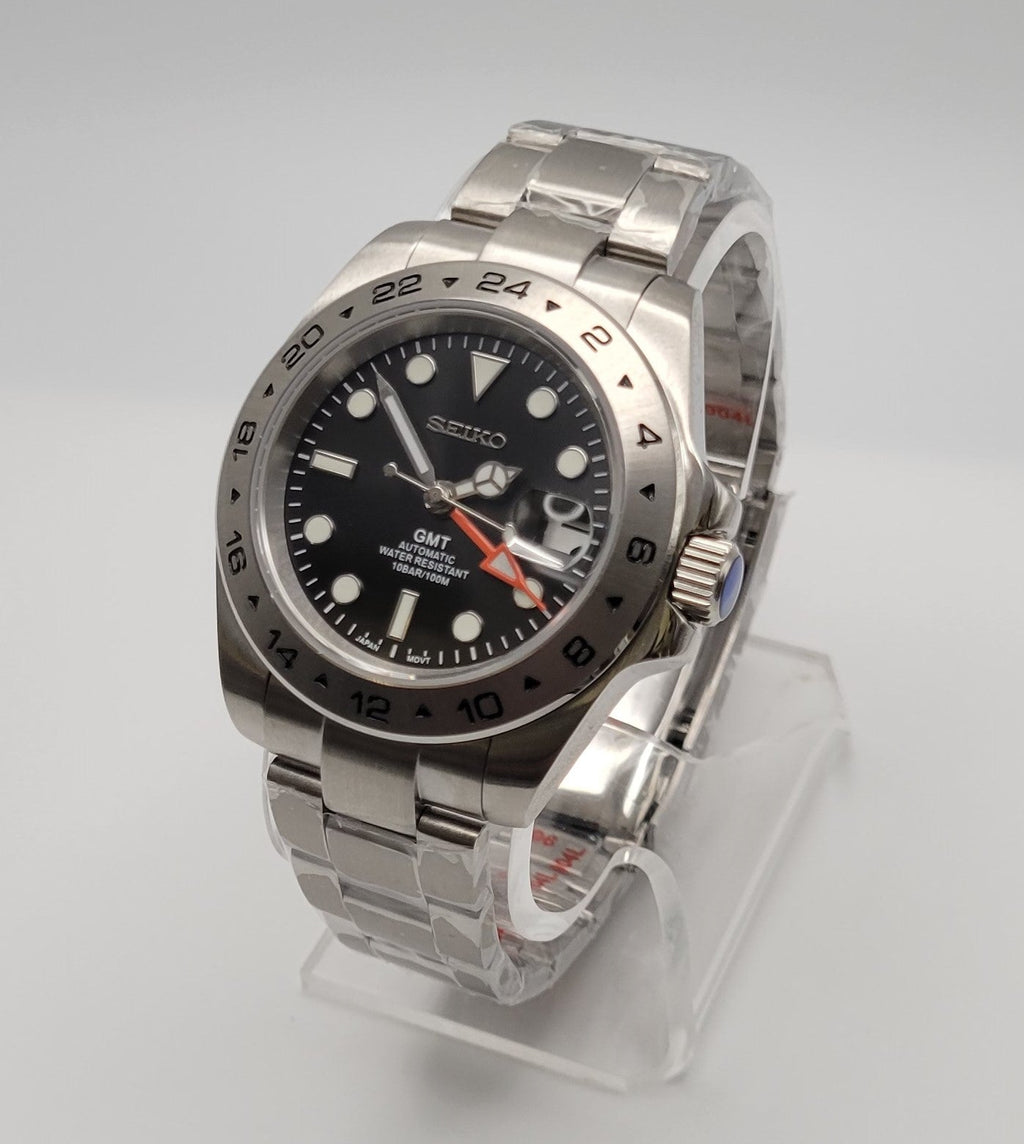 Zebra Explorer GMT Watch