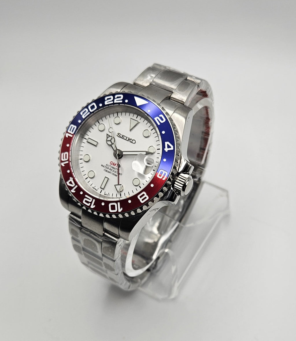White Pepsi GMT Watches