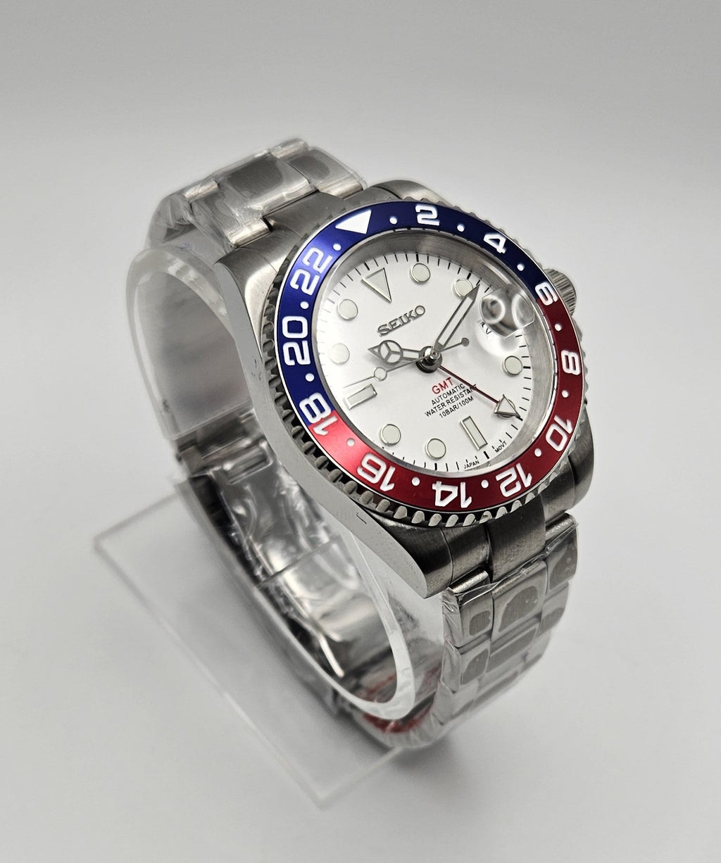 White Pepsi GMT Watches