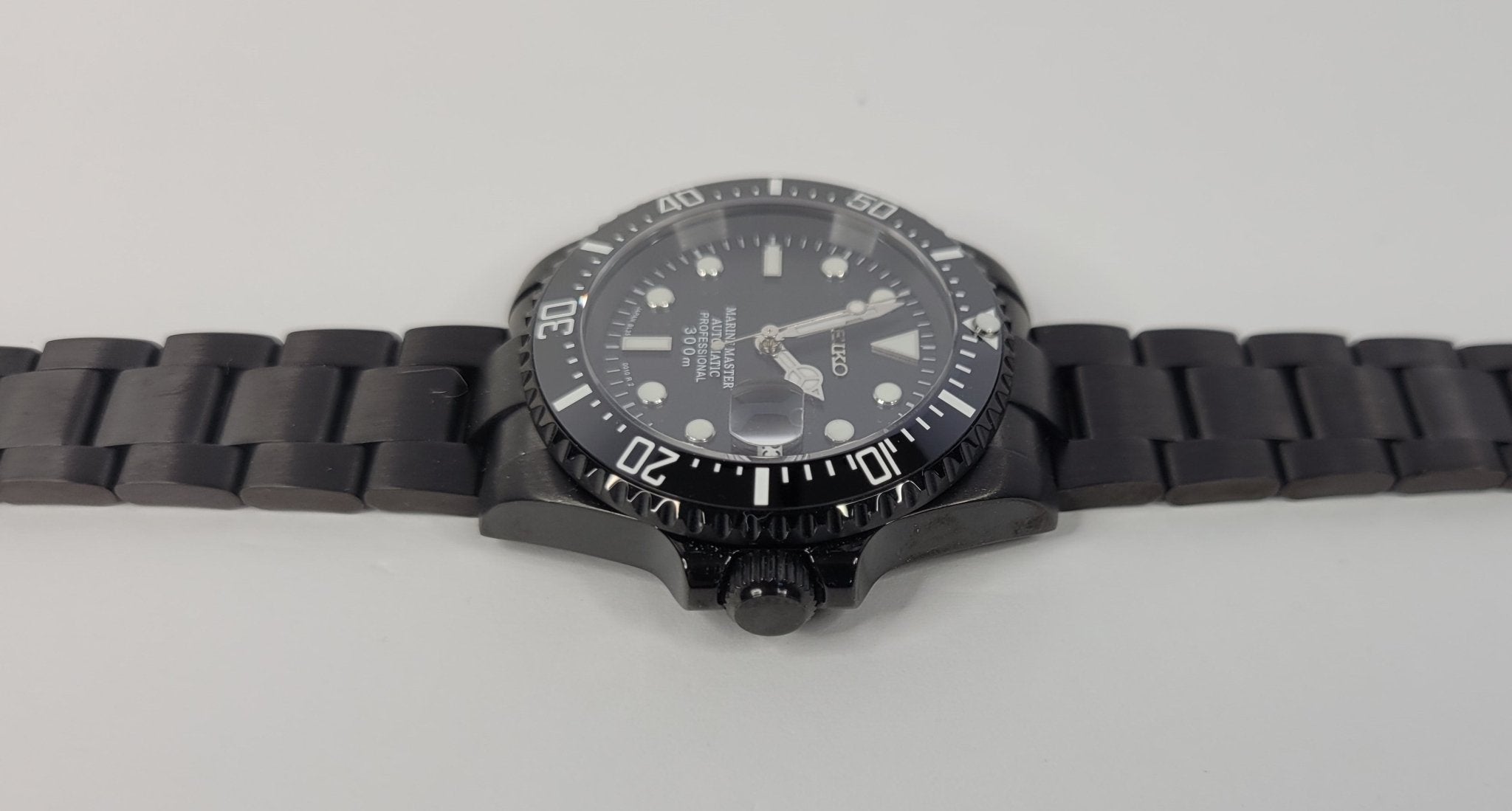 Black Sub Rubber Strap