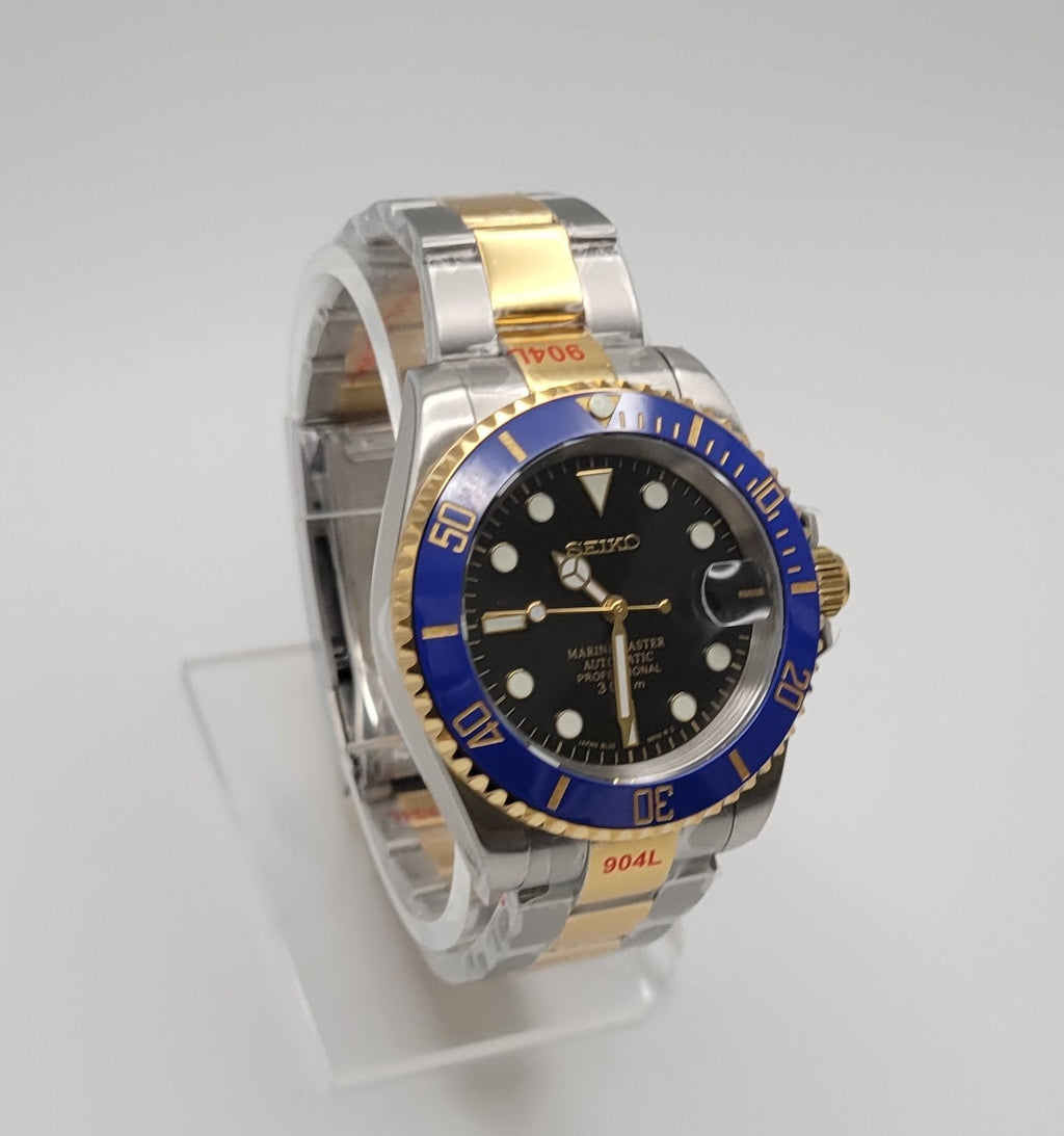 Two Tone Sub Blue Dial