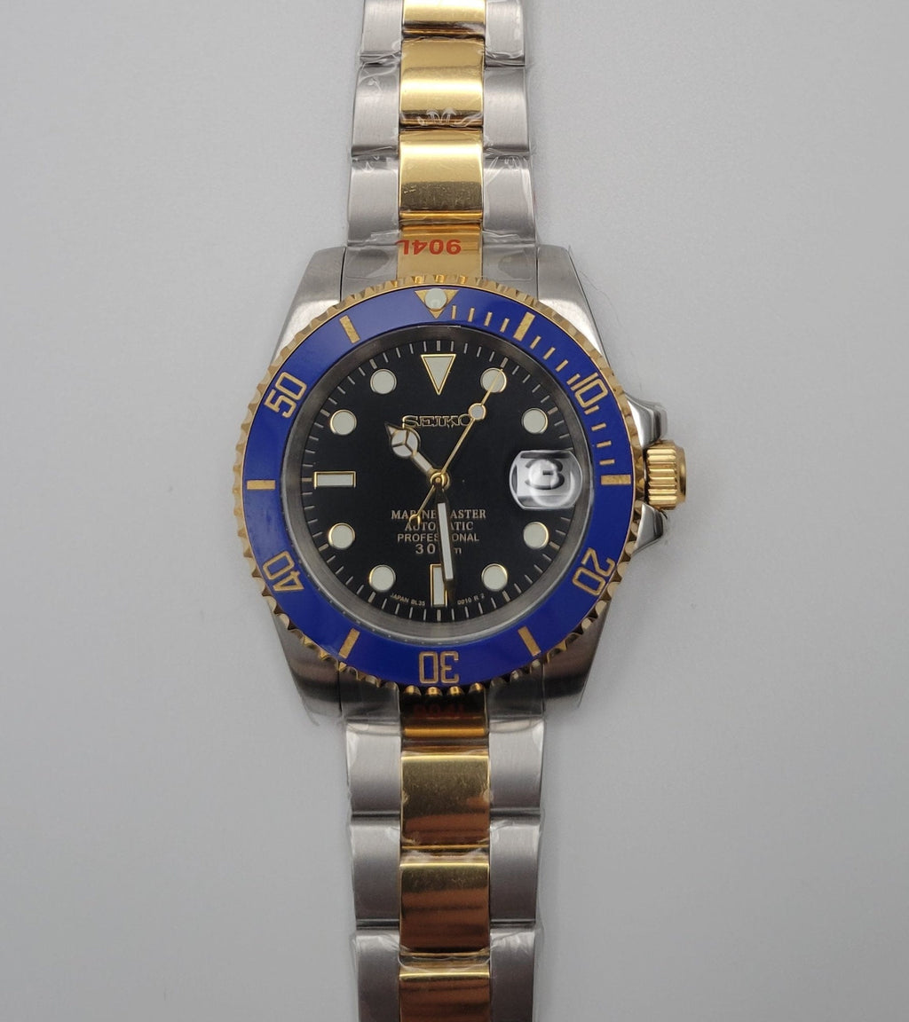 Two Tone Sub Blue Dial