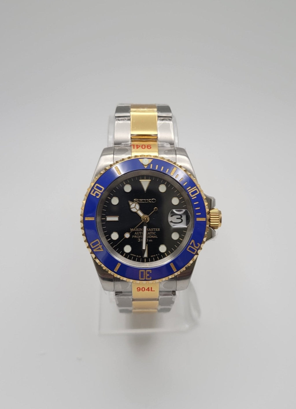 Two Tone Sub Blue Dial