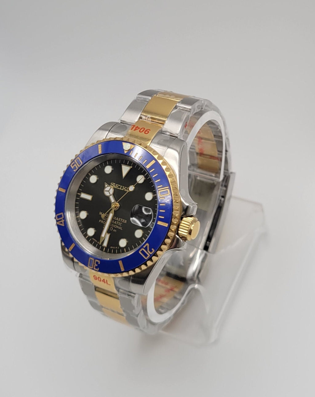 Two Tone Sub Blue Dial