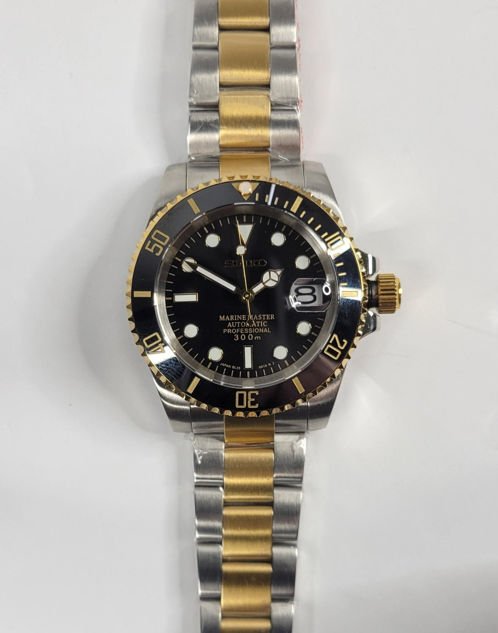 Two Tone Black Dial Sub