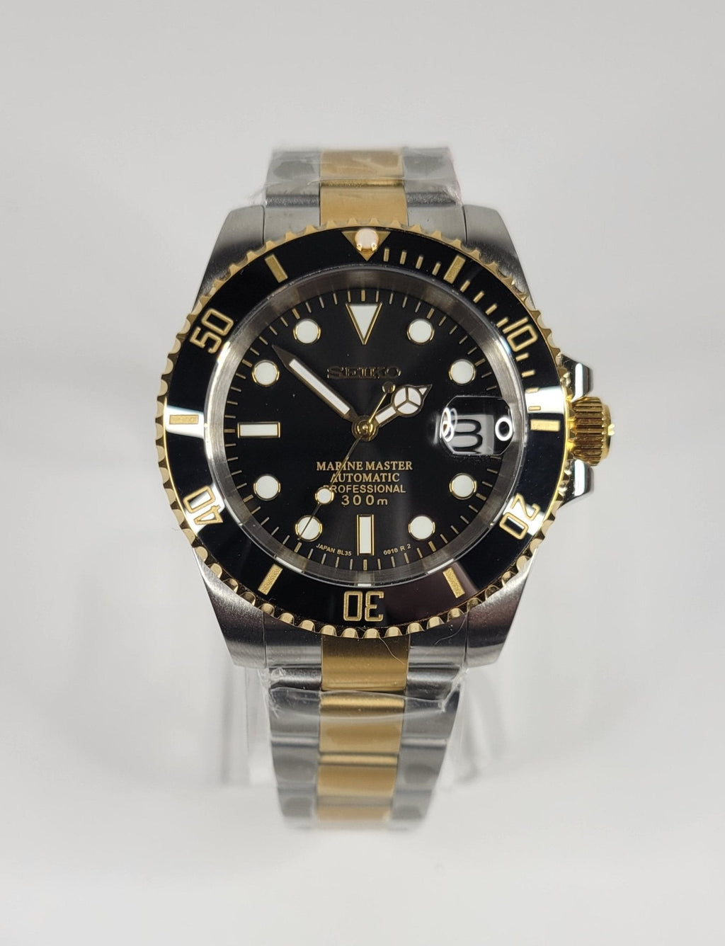 Two Tone Black Dial Sub