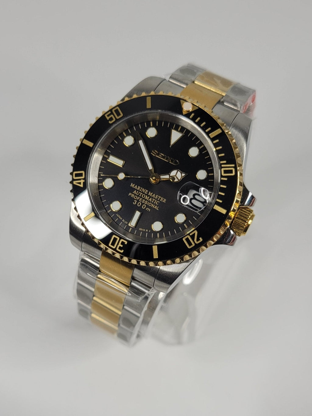 Two Tone Black Dial Sub