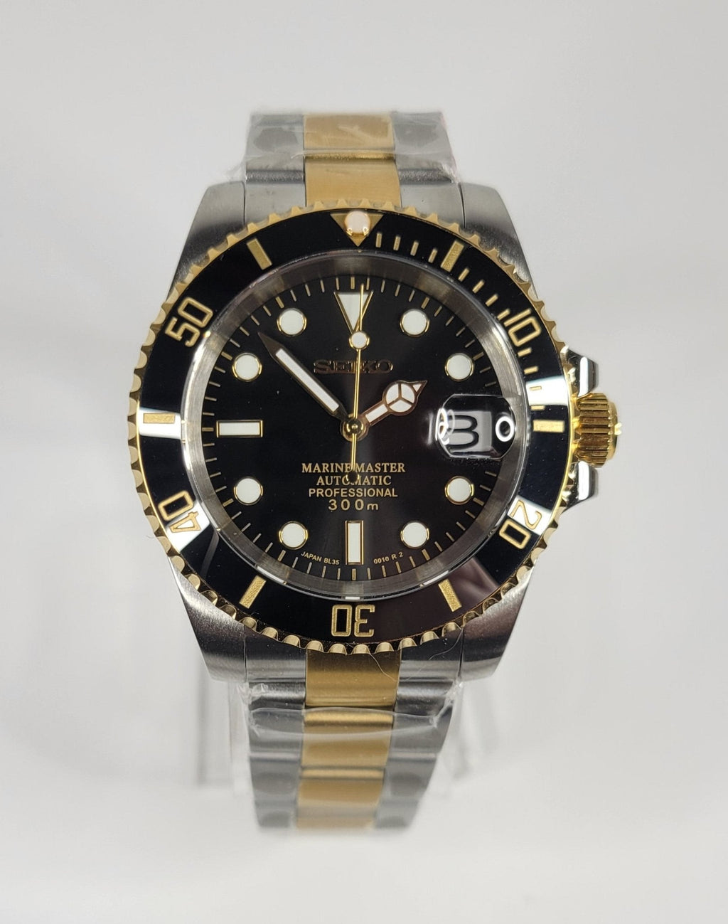 Two Tone Black Dial Sub