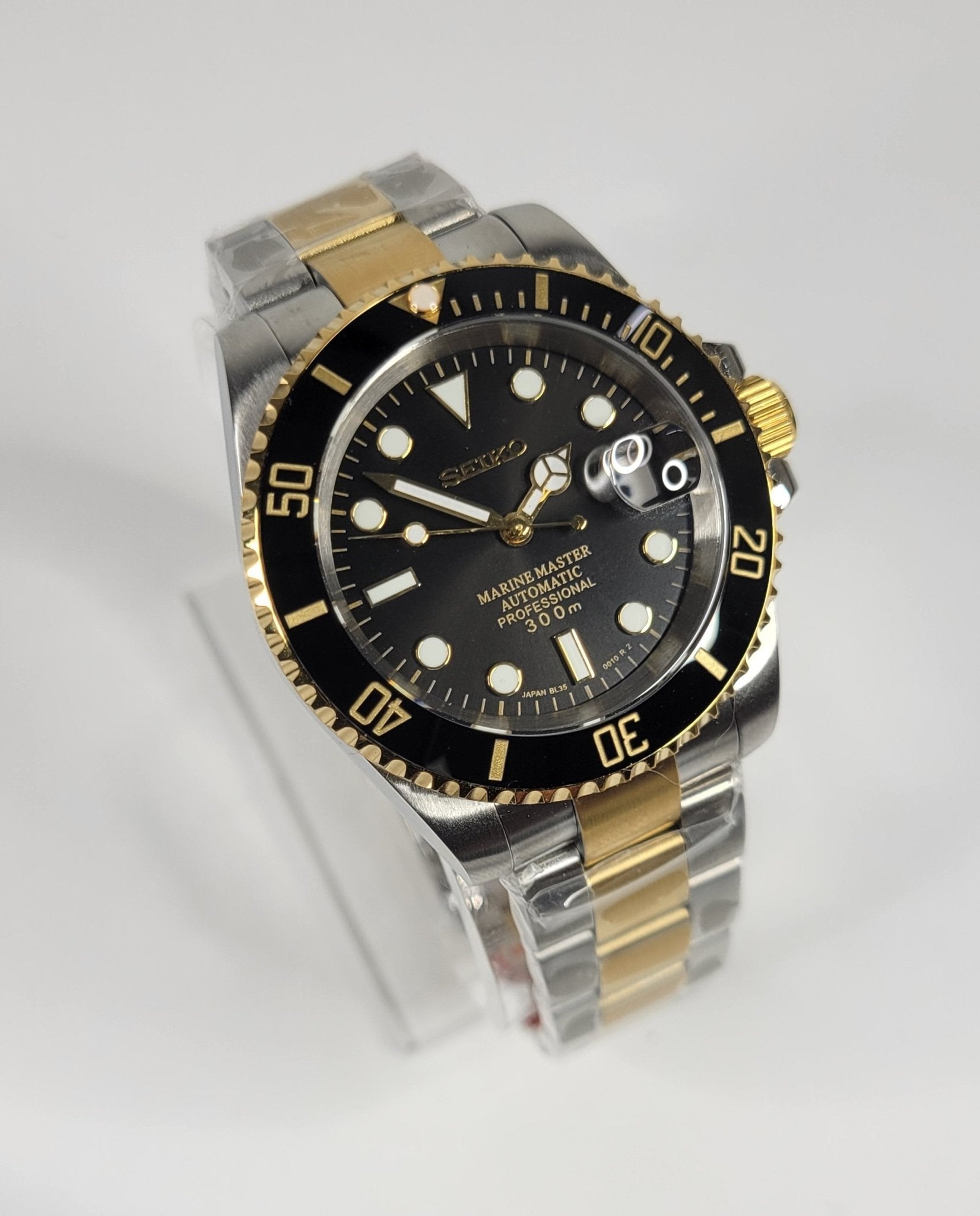 Two Tone Black Dial Sub